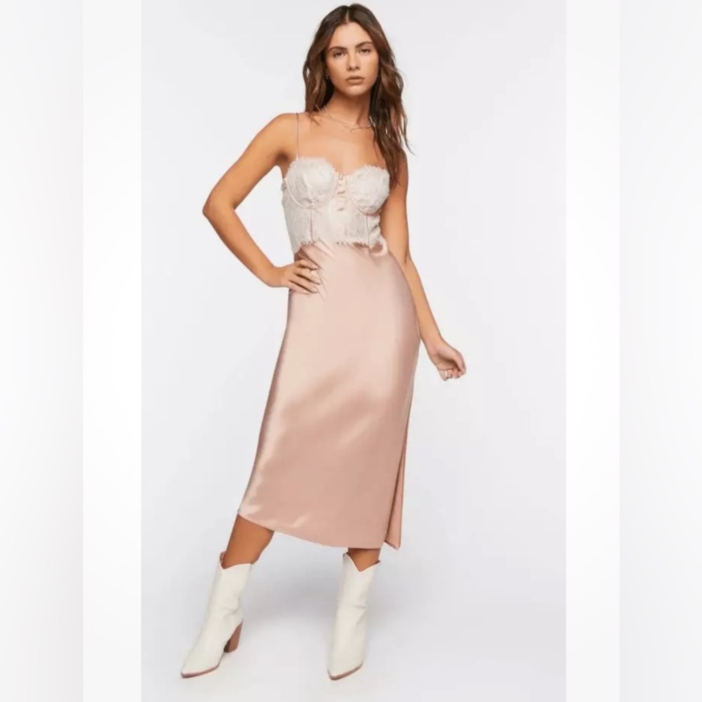 Forever 21 Corset Cami Dress